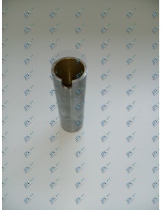 Chemise d'arbre laiton/chrome ou inox 316L 2